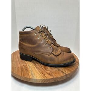 Ariat Lacer Boots Women Size‎ 7.5 Tan Leather Western